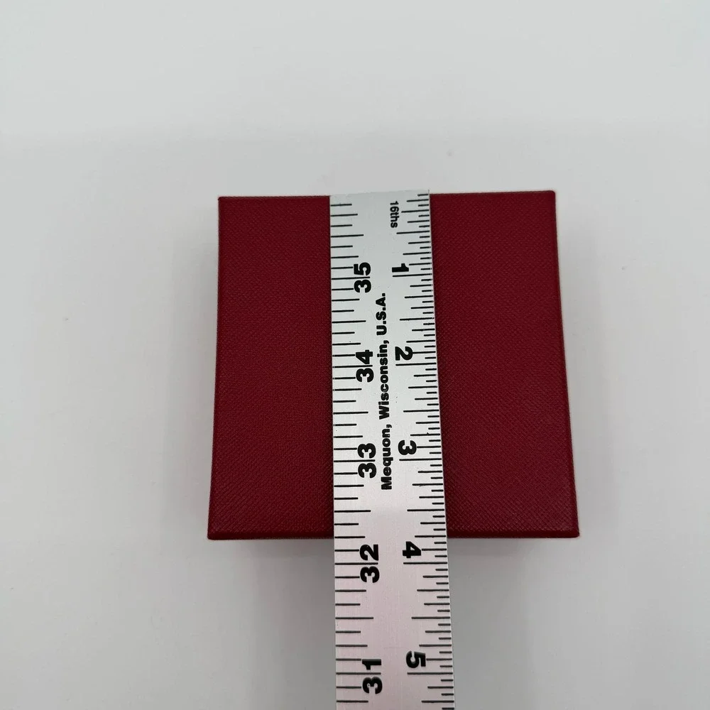 Cartier EMPTY Red Gift Box Authentic Cardboard Lidded Box Jewelry Watch Bracelet